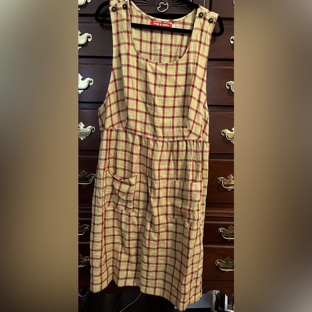Pyne & Smith pinafore dress in XL